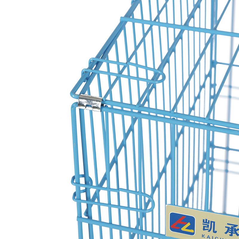 Thùng chó có thể gập kim loại cho chó con