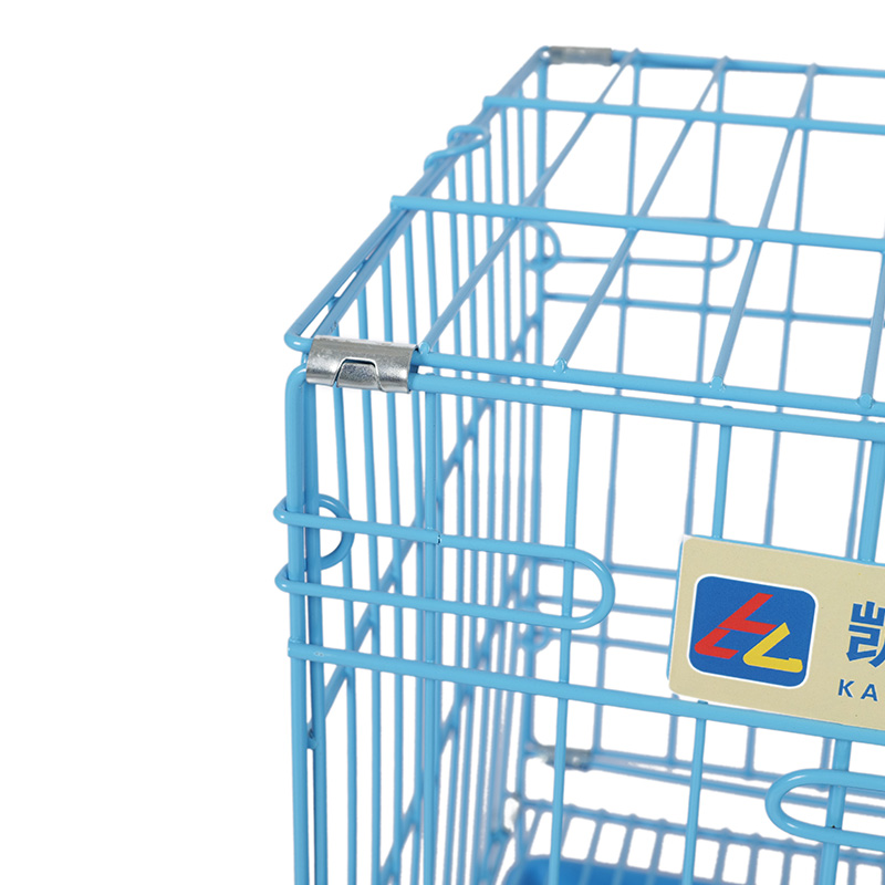 Thùng chó có thể gập kim loại cho chó con