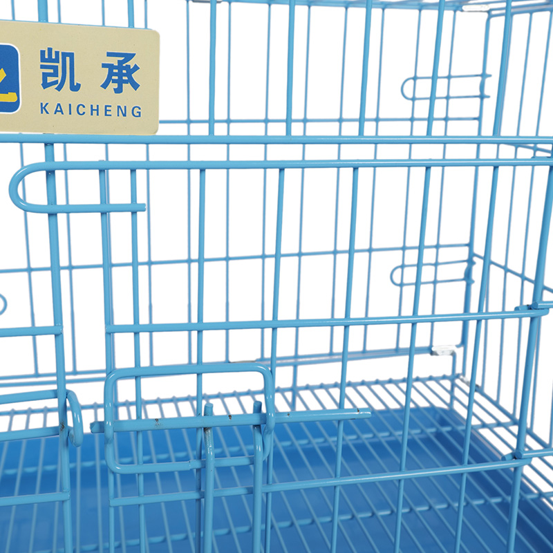 Thùng chó có thể gập kim loại cho chó con
