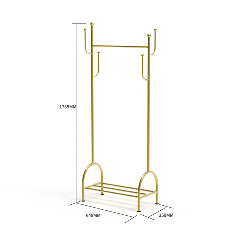 Cactus Coat Rack sàn quầy áo khoác đứng trên internet quần áo phong cách nổi tiếng