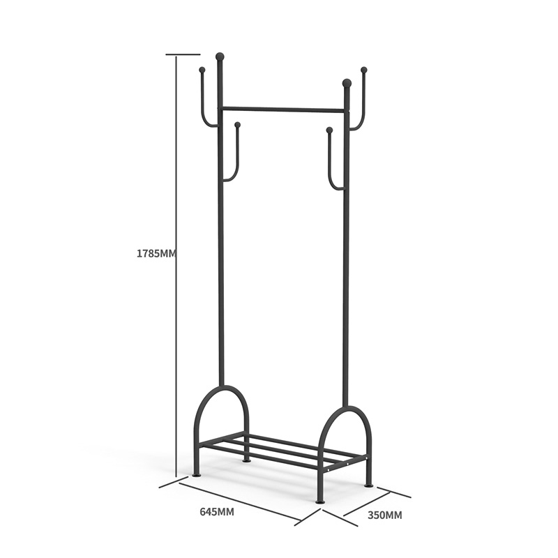 Cactus Coat Rack sàn quầy áo khoác đứng trên internet quần áo phong cách nổi tiếng