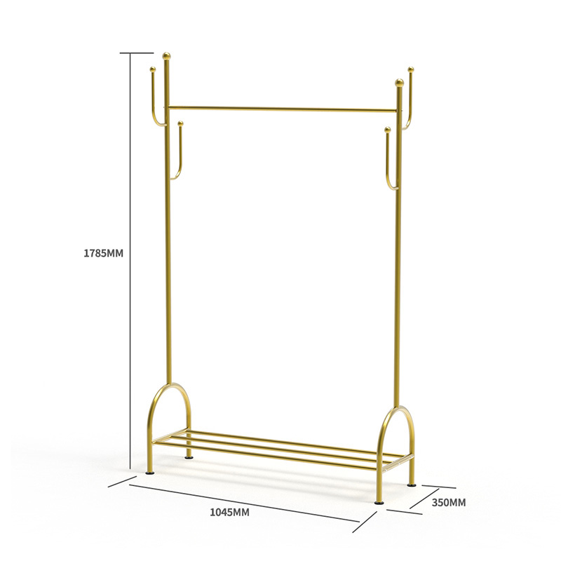 Cactus Coat Rack sàn quầy áo khoác đứng trên internet quần áo phong cách nổi tiếng