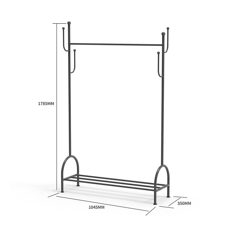 Cactus Coat Rack sàn quầy áo khoác đứng trên internet quần áo phong cách nổi tiếng