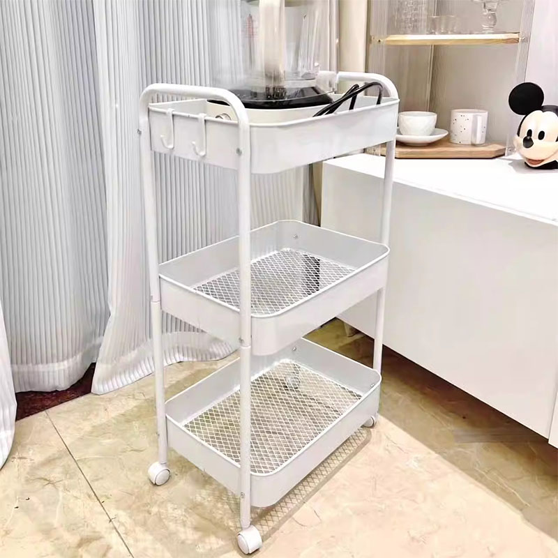 Tầng tay cầm đôi nhiều tầng. Kệ xe đẩy di động