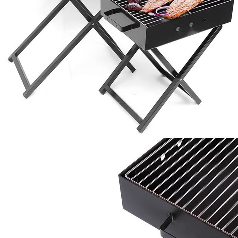 Vỉ nướng hình X có mái che