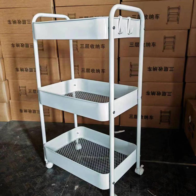 Tầng tay cầm đôi nhiều tầng. Kệ xe đẩy di động